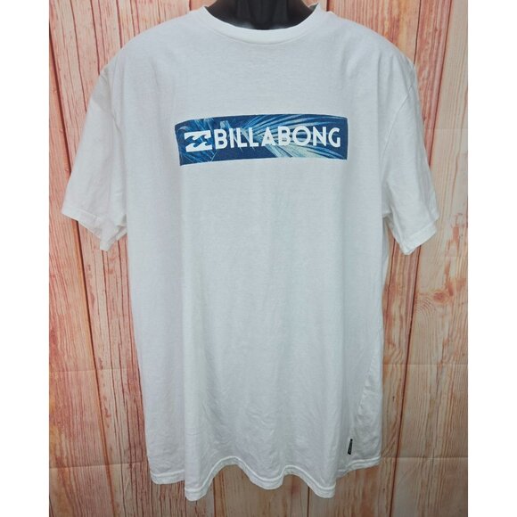 Billabong Mens White Core Fit Tee XXL Thin - Check Measurements - Picture 1 of 7